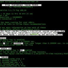 MySQL Performance Tuning Scripts