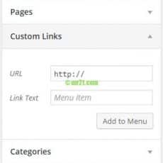 [WP – Custom Link] How to Open link in a new window/tab ?